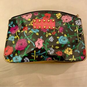 Betsey Johnson Vibrant Floral Cosmetic Pouch